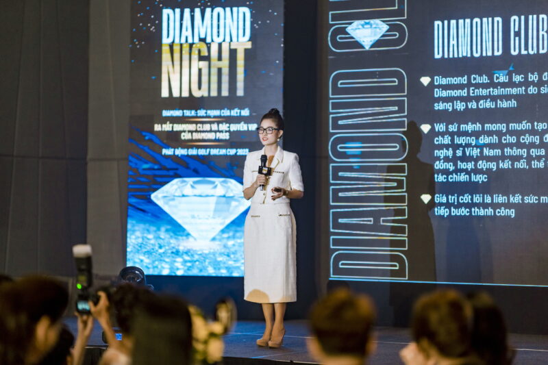 Á hoàng Thanh Tâm: “Diamond Club sẽ tạo nên sự kết nối đa chiều, giúp các thành viên hoàn thành mục tiêu và chinh phục những “giấc mơ kim cương”