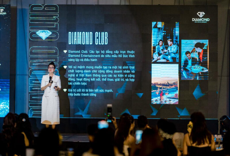 Á hoàng Thanh Tâm - giám đốc Marketing Diamond Entertainment